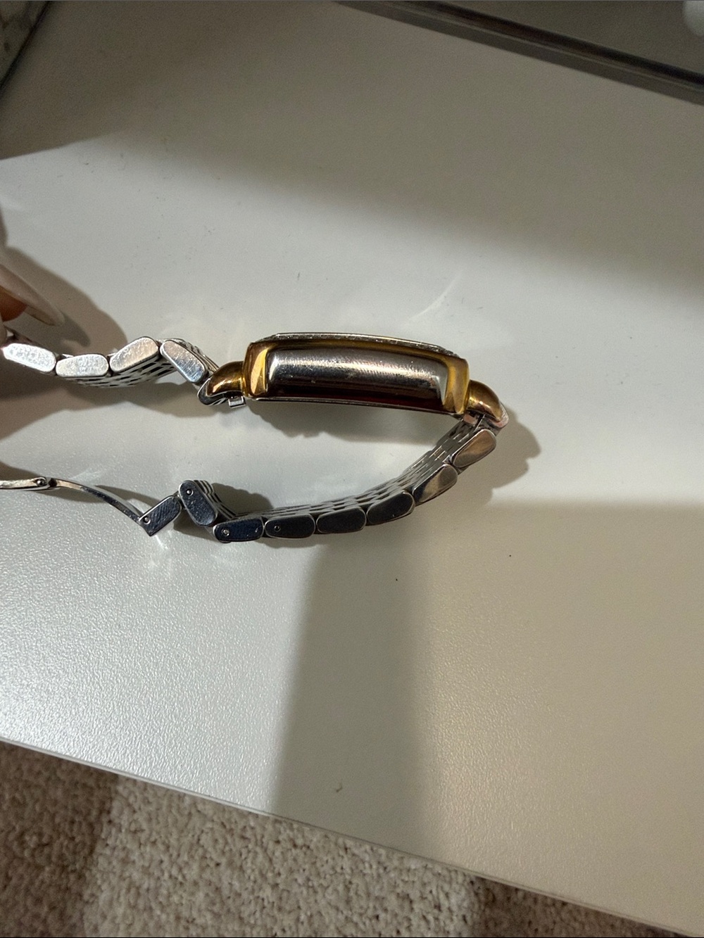 Michele Two Tone Chronograph Diamond Watch - Picture 7 of 9